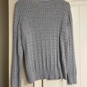 Heathered Blue/Gray Kim Rogers Sweater - Medium